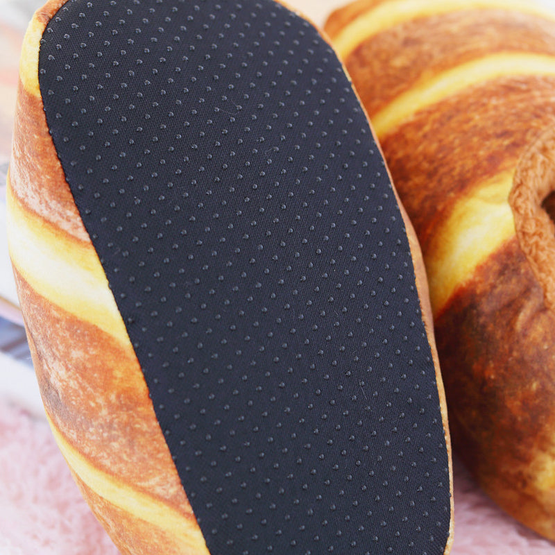 Cozy Bread Soft Slippers