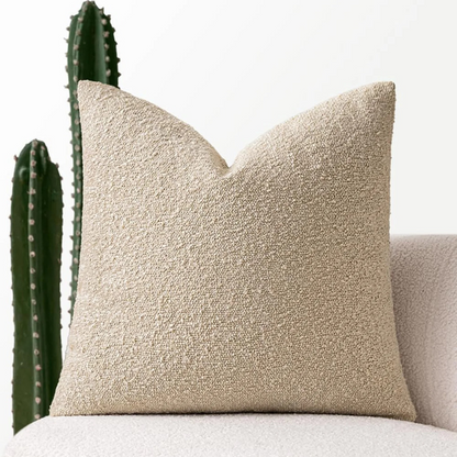Soft Boucle Throw Pillow Cover 45x45cm Home Decor