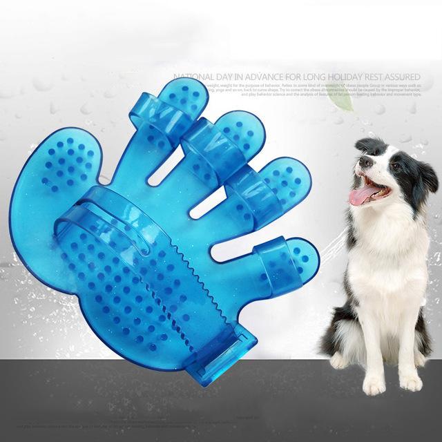 Pet Grooming Glove Gentle Shedding Brush - Yeezlab
