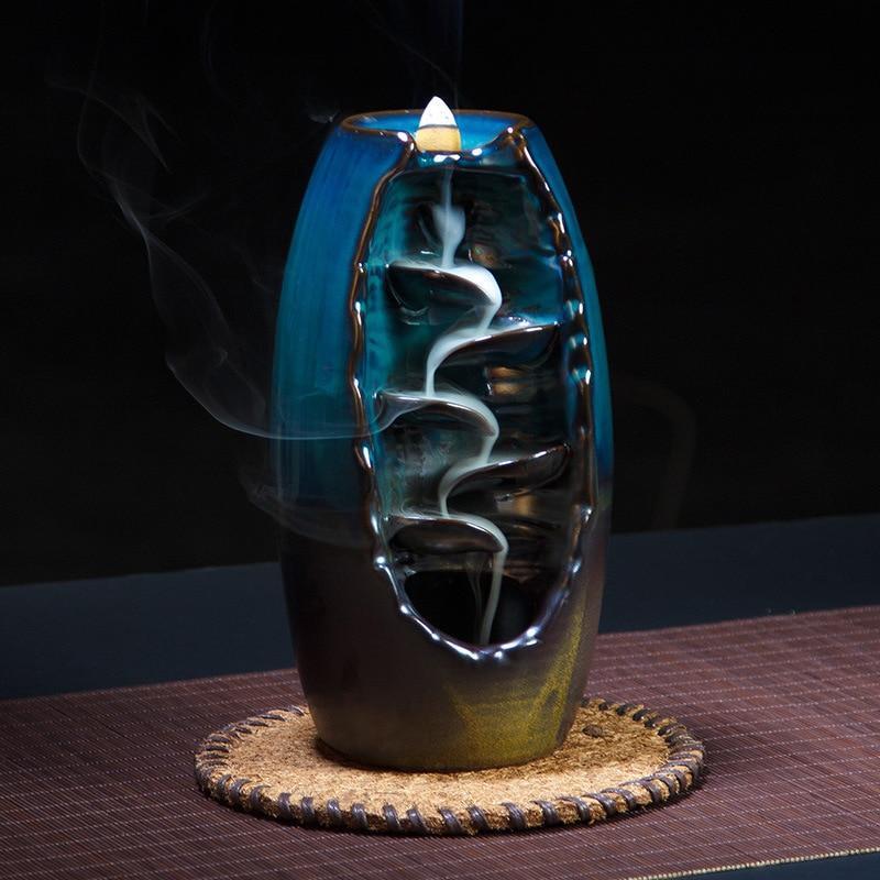 Calming Waterfall Backflow Incense Holder - Yeezlab