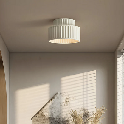 Contemporary Textured Ceiling Light
