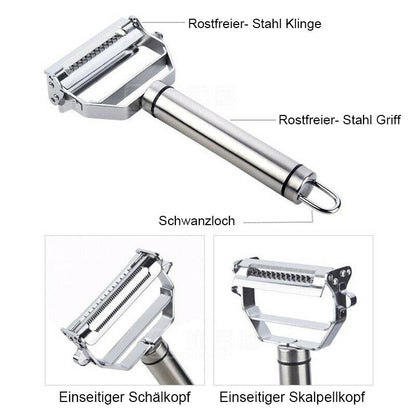 Premium Stainless Steel Veggie Peeler Tool