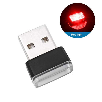 Compact Car LED Interior Light USB Plug