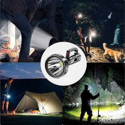 Portable LED Rechargeable Flashlight Torch