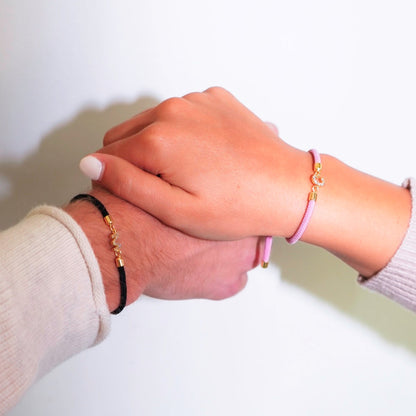 Personalized Alphabet Initial Chain Bracelets