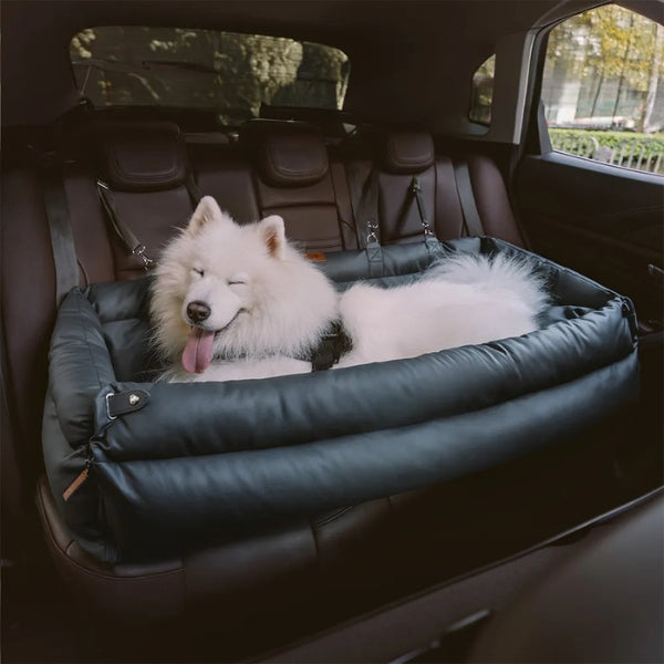 Premium Pet Car Bed & Back Seat Cover