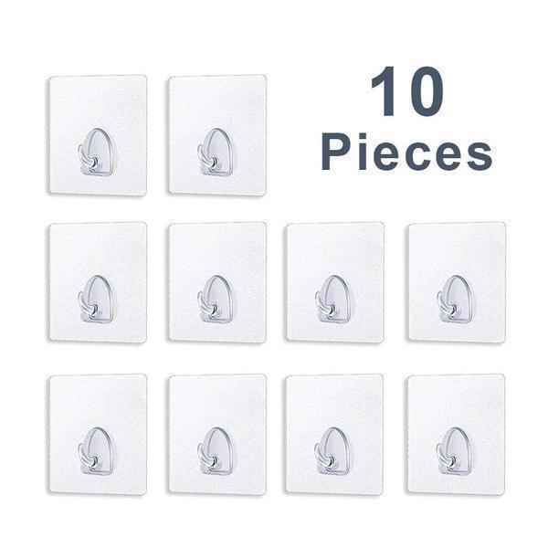 Sticky Removable Wall Hooks (20 Pack)