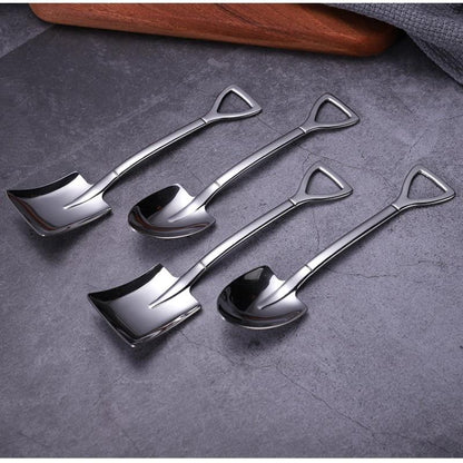 Premium Stainless Steel Spatula Spoon