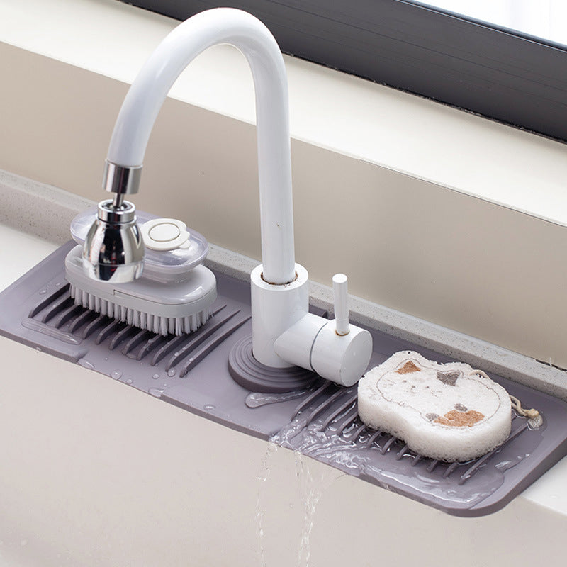 Waterproof Kitchen Sink Faucet Splash Mat