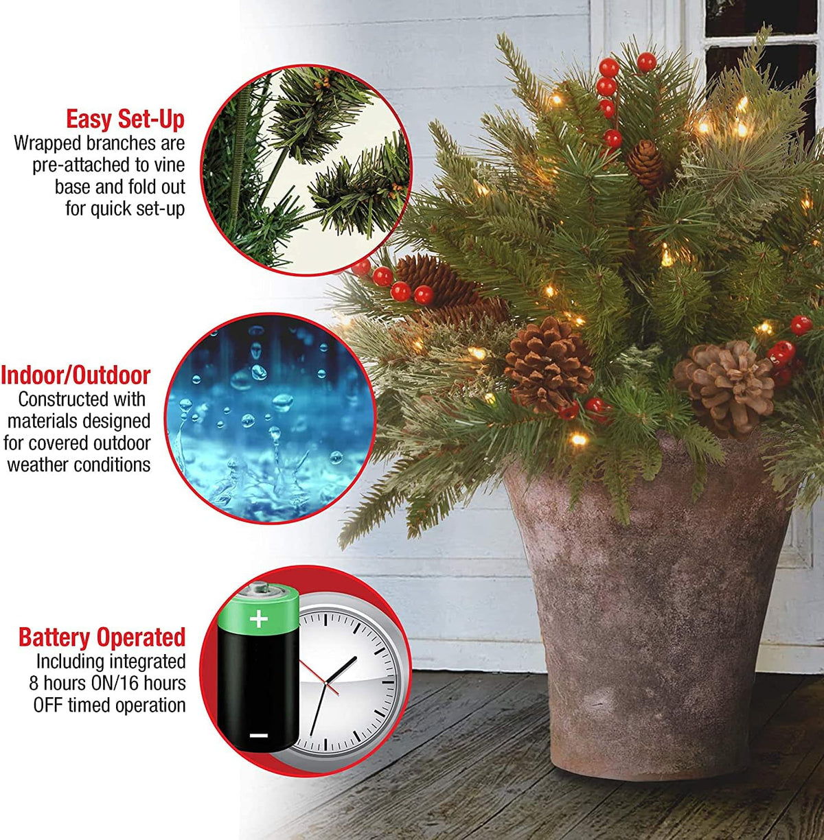 Yeezlab | EverGlow - Long Lasting Realistic Christmas Lights
