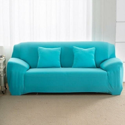 Fits Most Sofas Stretchy Slipcover - Solid Colors