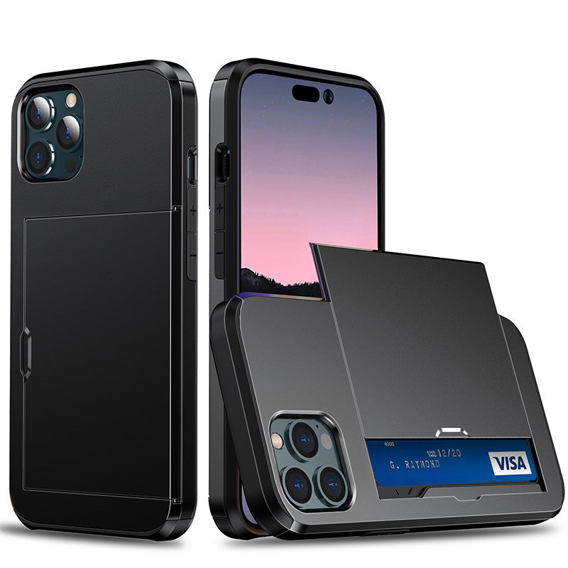 Phone Case with Card Holder Wallet
