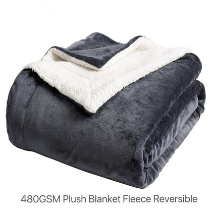 Cozy Plush Fleece Throw Blanket for Ultimate Softness