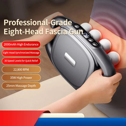 Pro Massage | Powerful 8-Node Electric Massager for Relief - Yeezlab
