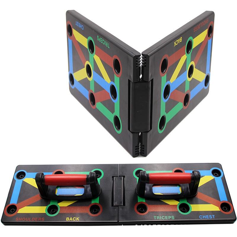 Push up rack board 9-in-1 upper body workout system
