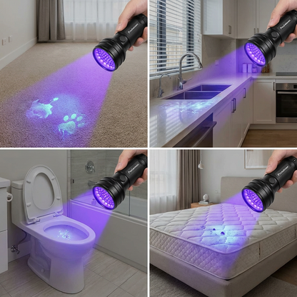 Portable UV Blacklight Stain Detector