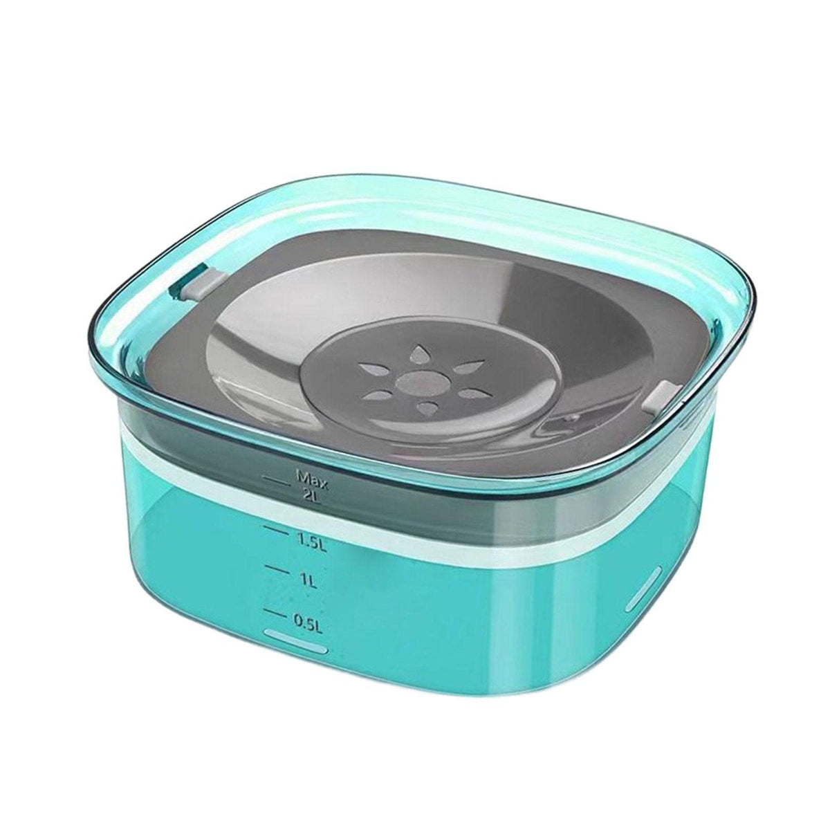Spill Proof Pet Water Bowl for Dogs and Cats