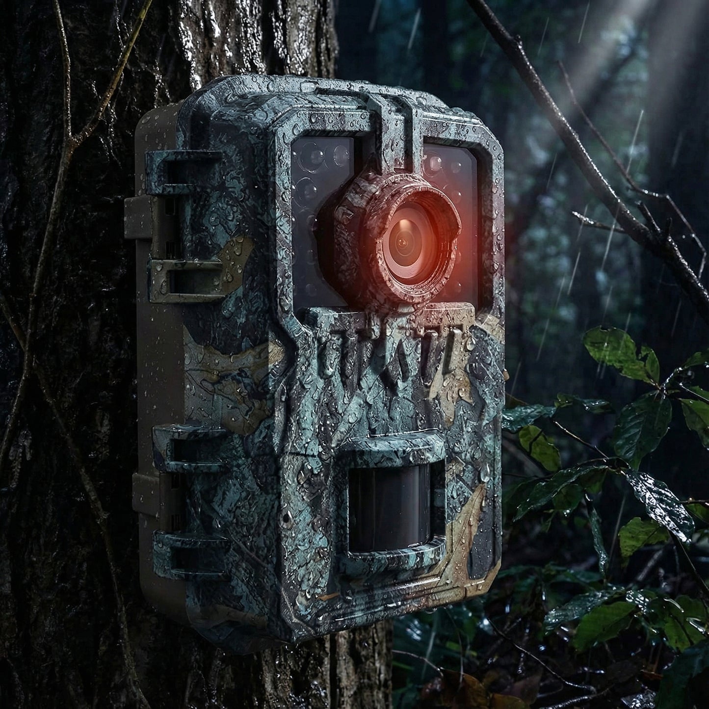 Mini 16MP Night Vision Trail Camera with PIR Motion Tracking