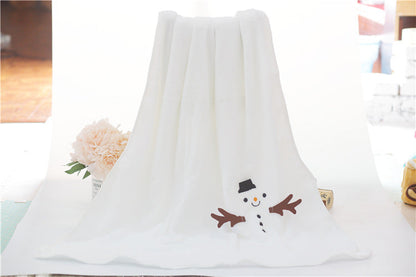 Fun Holiday Reversible Plush Blanket