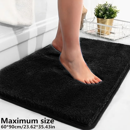 Luxury Plush Bathroom Mat - Ultra Soft Non Slip Bathmat