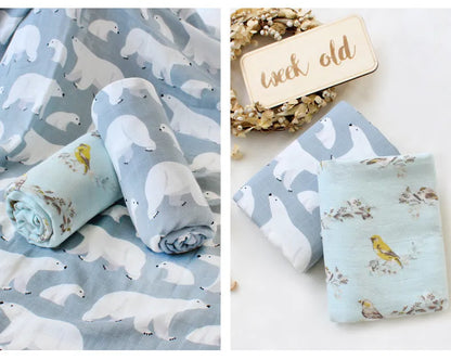 Cozy Baby Blankets - Gentle Cotton Wraps
