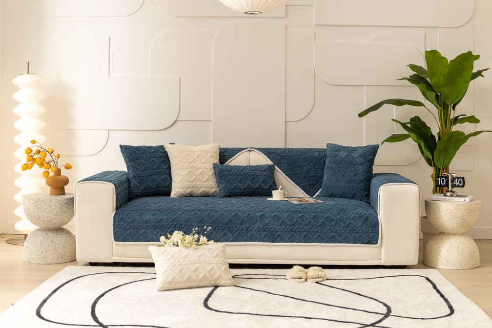 Fits Most | Simple One-Piece Couch Cover