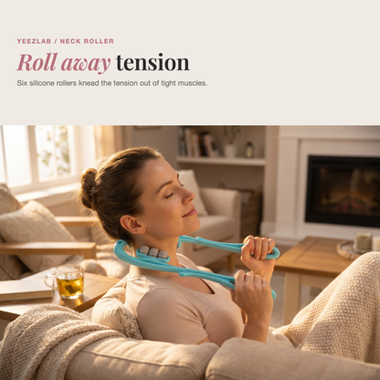 YeezLab™ Neck Massage Roller – Relieve Tension and Soothe Muscles