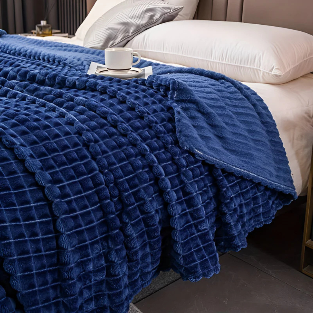 Cozy Plush Fleece Throw Blanket