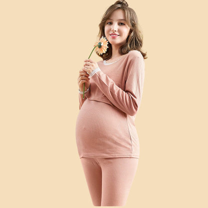 Cozy Pregnant Mama Dress for Home Relaxation