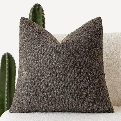 Soft Boucle Throw Pillow Cover 45x45cm Home Decor