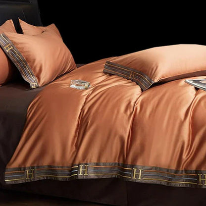 Soft Cotton Embroidered Bed Sheet Set