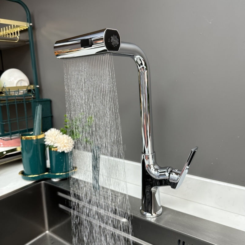 Stylish Contemporary Waterfall Kitchen Faucet