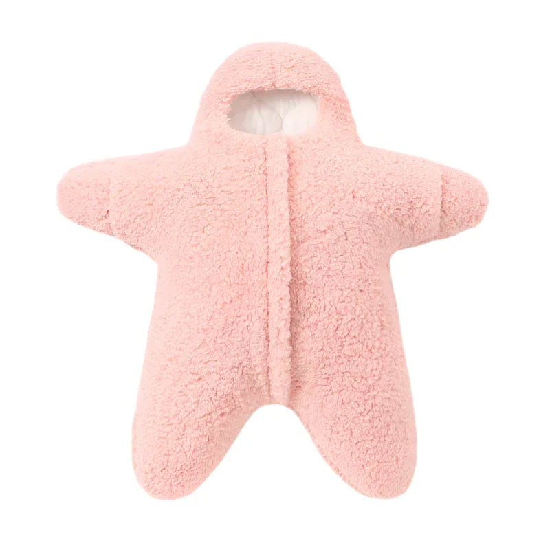 Cozy Baby Romper Suit with Soft Hood