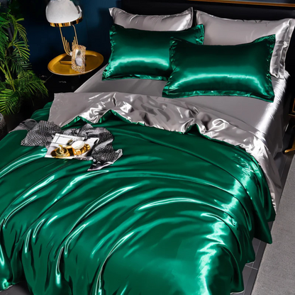 Luxury Soft Silk Bed Sheets Set