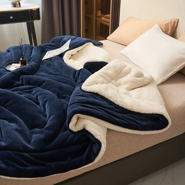 Plush Fleece Cozy Throw Blanket