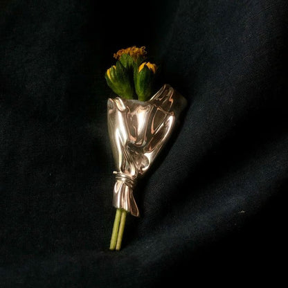 Floral Style Pin Brooch