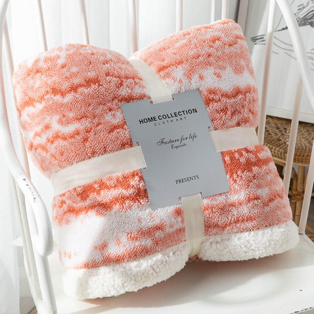 Plush Fleece Throw Blanket
