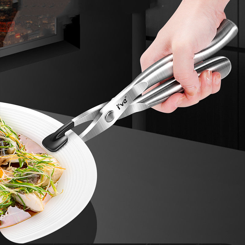 Premium Stainless Steel Heat Resistant Tongs - Yeezlab