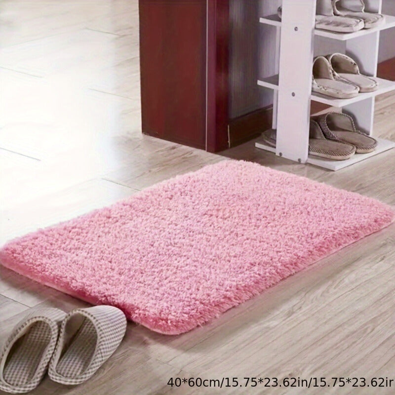 Luxury Plush Bathroom Mat - Ultra Soft Non Slip Bathmat