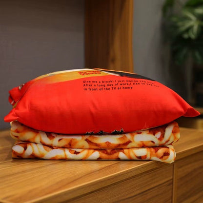 Cozy Noodle Soft Plush Throw Blanket