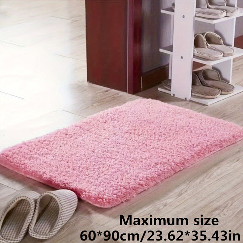 Luxury Plush Bathroom Mat - Ultra Soft Non Slip Bathmat