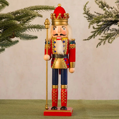Classic Wooden Christmas Nutcracker Decor
