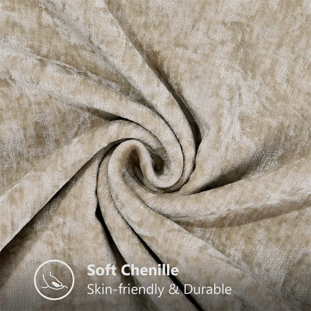 Plush Chenille Velvet Cushion Cover