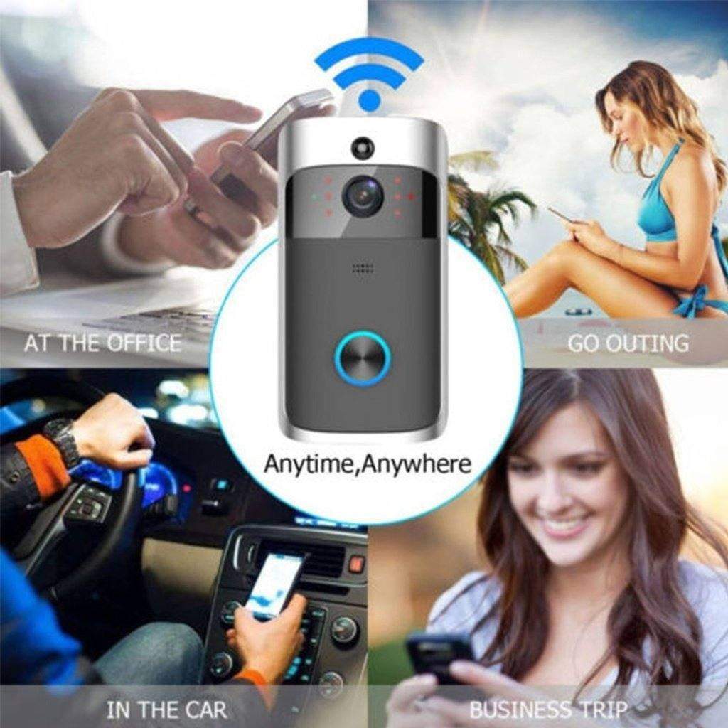 Wireless Wi-Fi Video Doorbell Camera