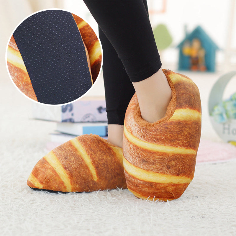 Cozy Bread Soft Slippers