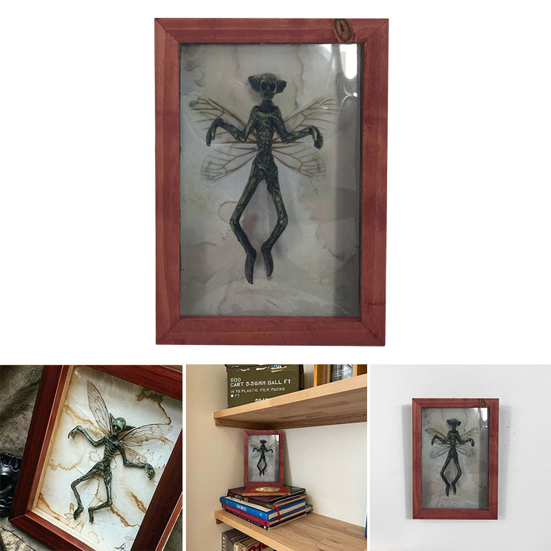 Unique Taxidermy Fairy Art Display