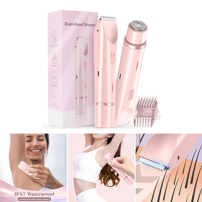 Dual Blade Hair Trimmer for Ladies