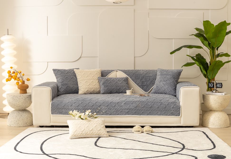 Fits Most | Simple One-Piece Couch Cover