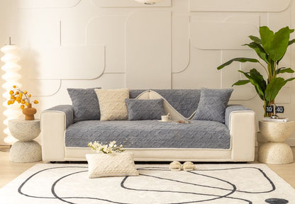 Fits Most | Simple One-Piece Couch Cover