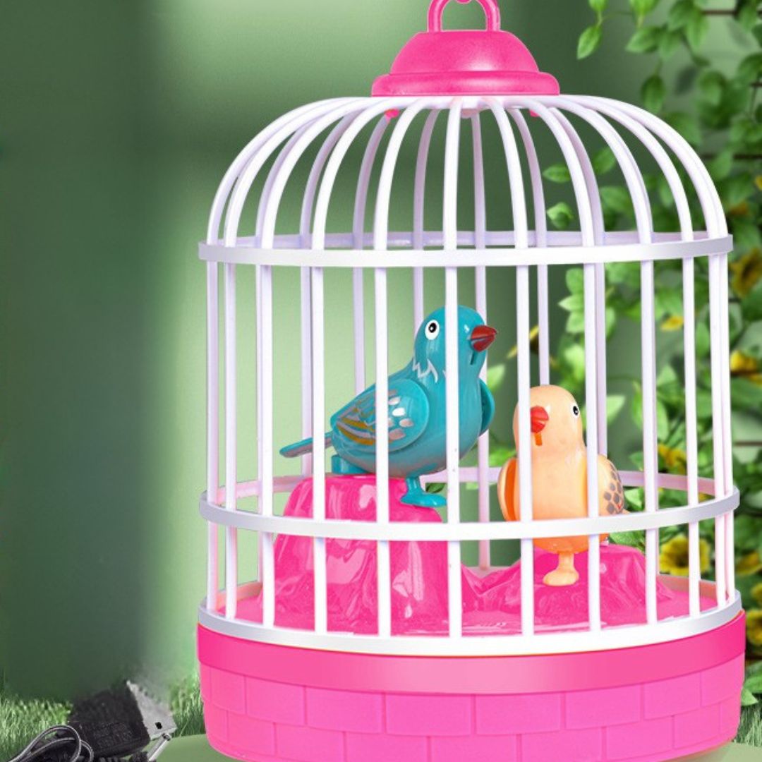 Colorful Singing Birds Kids Playset Toy